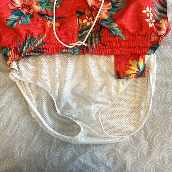 Mens Hawaiian Swim Trunks - Picture 9 of 9
